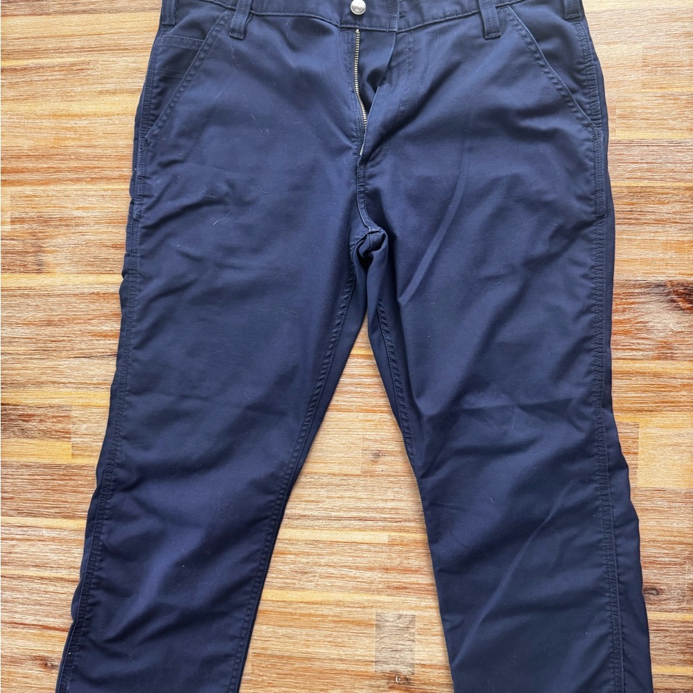 Men's Navy Carhartt Pants
